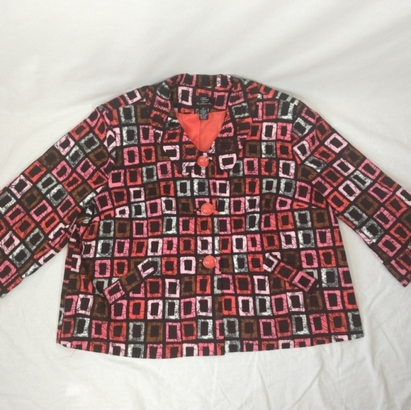 Geo pattern blazer - Picture 5 of 9